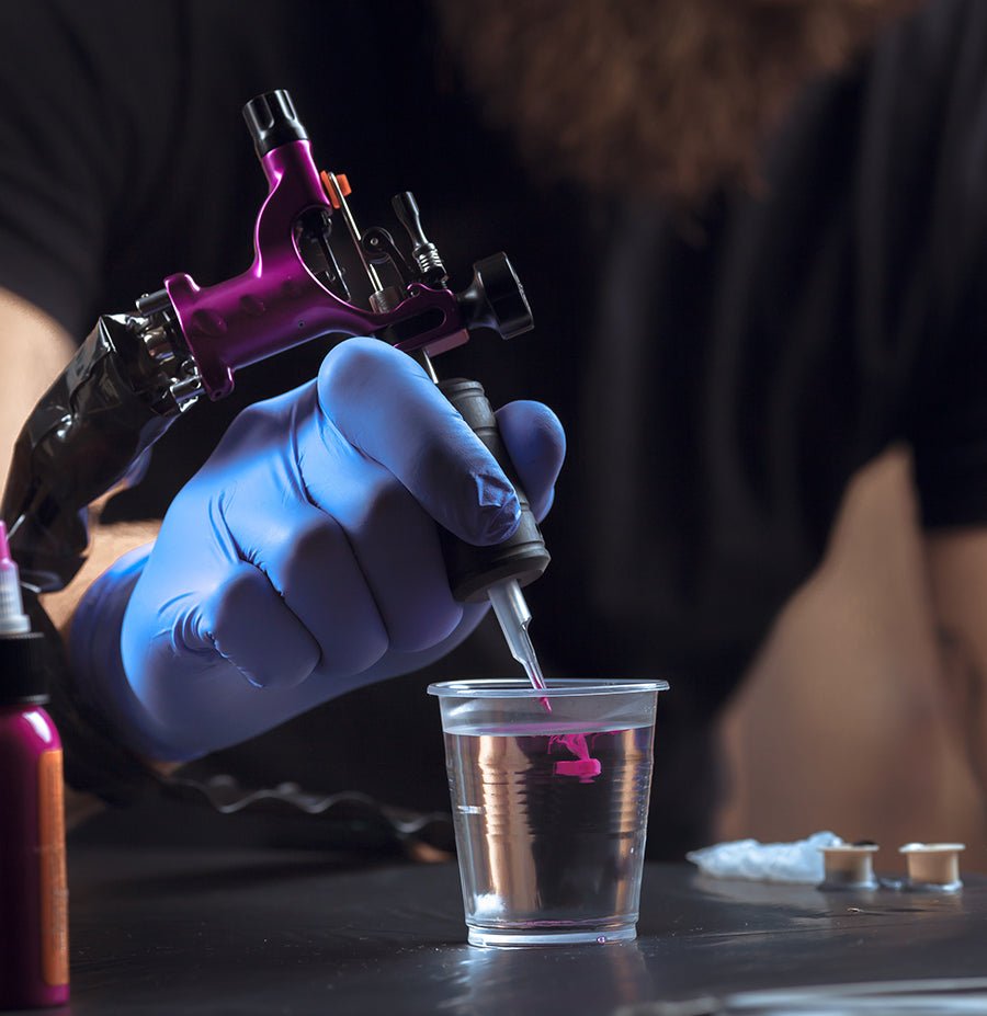 Painless and easy to apply ink tattoo