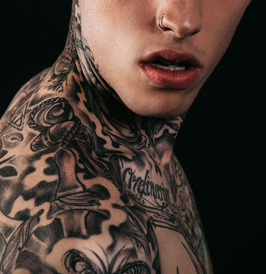 Colors & Skins Reactions To Ink Tattoo